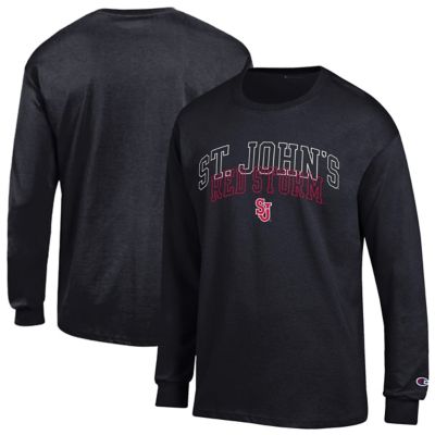 Champion Men's St. John's Red Storm NCAA St. John's Storm Team Long-Sleeve T-Shirt