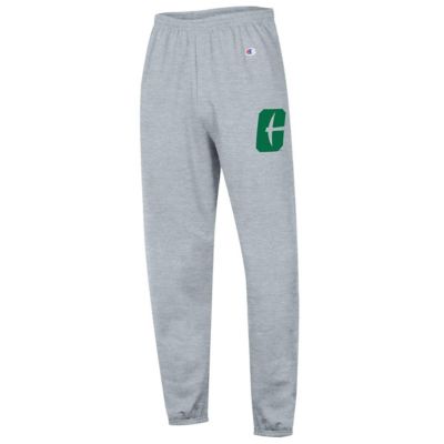Champion Men's NCAA Heather Charlotte 49ers Powerblend Fleece Team Sweatpants, Gray, XL