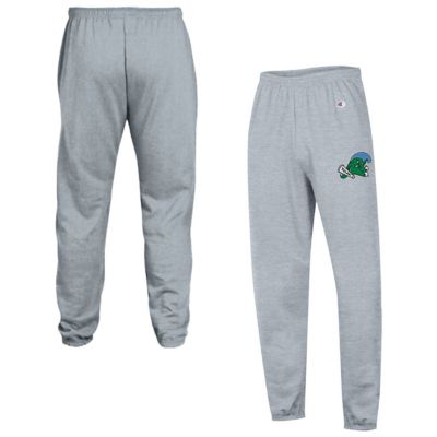 Champion Men's Tulane Green Wave NCAA Heather Tulane Wave Powerblend Fleece Team Sweatpants