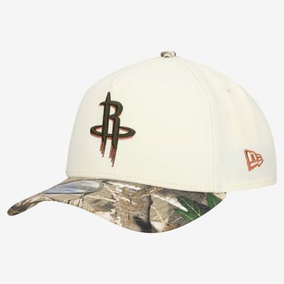 New Era Men's NBA Houston Rockets Realtree Chrome Two-Tone 9FORTY A-Frame Adjustable Hat