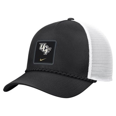 Men's NCAA Nike UCF Knights 2026 On-Field Rope Adjustable Trucker Hat