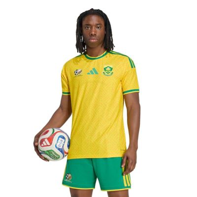 adidas Men's Soccer National Teams South Africa National Team Home On-Field Authentic Jersey