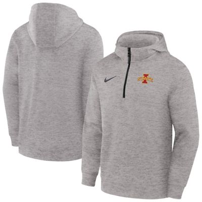 Men's NCAA Nike Iowa State Cyclones Coaches Dri-FIT Half-Zip Hoodie