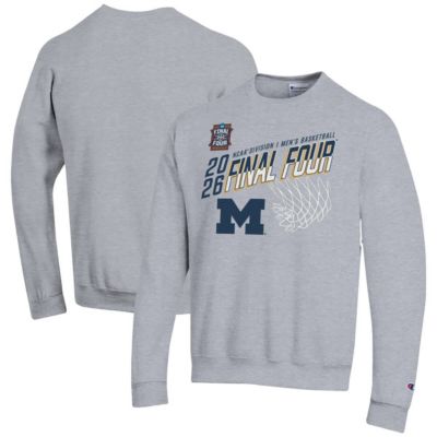 Champion NCAA Michigan Wolverines 2026 NCAA Basketball Tournament March Madness Final Four Eco Powerblend Sweatshirt