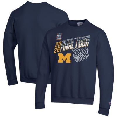 Champion NCAA Michigan Wolverines 2026 NCAA Basketball Tournament March Madness Final Four Eco Powerblend Sweatshirt