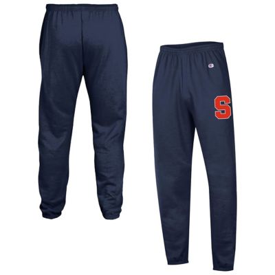 Champion Men's Syracuse Orange NCAA Syracuse Powerblend Banded Fleece Sweatpants