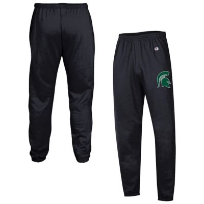 Champion Men's NCAA Michigan State Spartans Powerblend Banded Fleece Sweatpants