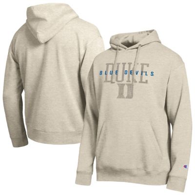 Champion Men's Duke Blue Devils NCAA Duke Devils All-Star Neutral Stack Hoodie, Large