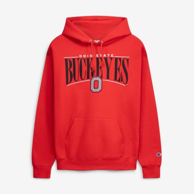 Champion Men's NCAA Ohio State Buckeyes Team Pride Powerblend Hoodie