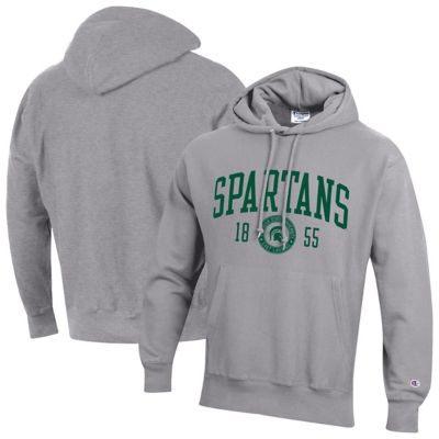 Champion Men's NCAA Michigan State Spartans Established Reverse Weave Hoodie