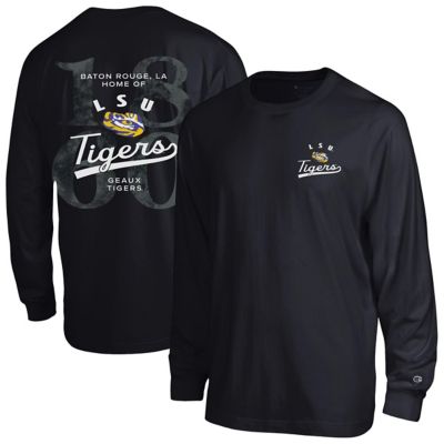 Champion Men's NCAA LSU Tigers Laminated All-Star Long Sleeve T-Shirt