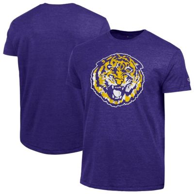 Champion Men's NCAA LSU Tigers Vintage Triumph Tri-Blend T-Shirt