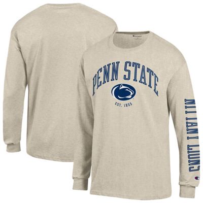Champion Men's NCAA Penn State Nittany Lions Neutral Arch Long-Sleeve T-Shirt, Medium