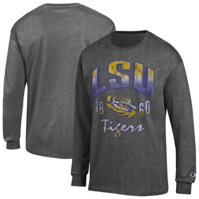 Champion Men's NCAA LSU Tigers Bold Long-Sleeve T-Shirt