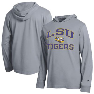 Champion Men's NCAA LSU Tigers High Motor All-Star Long Sleeve Hooded T-Shirt