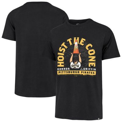 '47 Men's MLB Konnor Griffin Pittsburgh Pirates Hoist the Cone Player Graphic T-Shirt