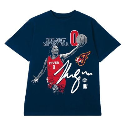 round21 WNBA Unisex Kelsey Mitchell Indiana Fever Player Graphic T-Shirt