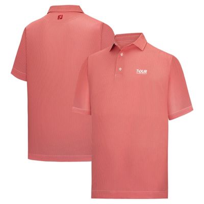 FootJoy Men's Golf TOUR ship Tee Time Print Lisle ProDry Polo