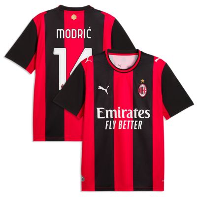 Puma Men's International Clubs Luka ModriÄ AC Milan 2026/27 Home Replica Jersey