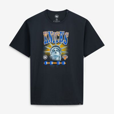 Profile Men's NBA New York Knicks Big & Tall Statue T-Shirt, Black, 5XL