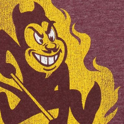 NCAA ed Arizona State Sun Devils Vintage Sparky Tri-Blend T-Shirt