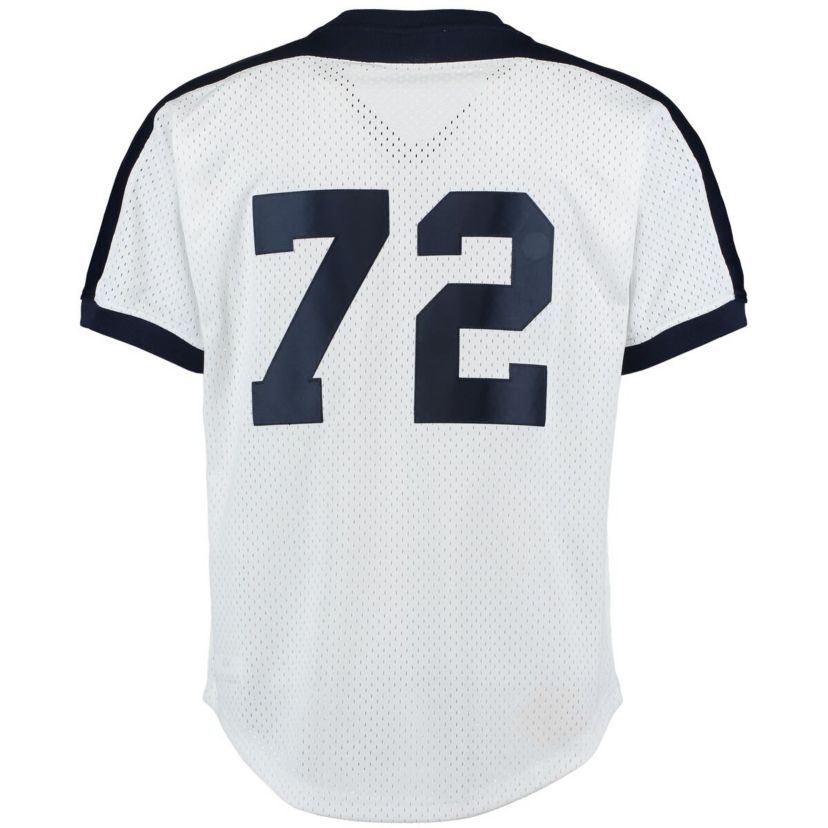 Chicago White Sox MLB Carlton Fisk Chicago Sox Cooperstown Mesh Batting Practice Jersey