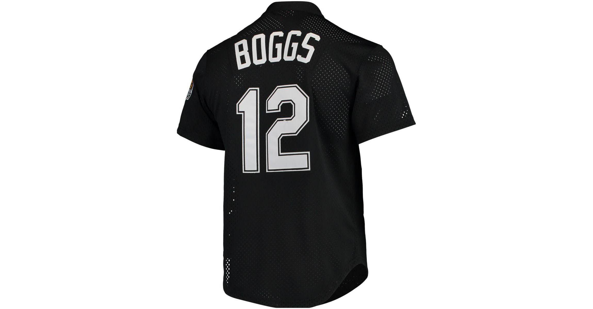 MLB Wade Boggs Tampa Bay Rays Cooperstown Collection 1991 Mesh Batting Practice Jersey