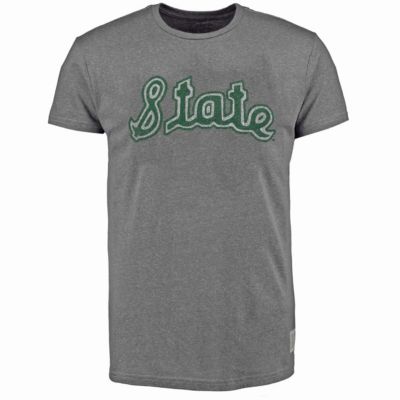 NCAA ed Michigan State Spartans Vintage Tri-Blend T-Shirt