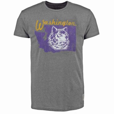 NCAA ed Washington Huskies Vintage State Tri-Blend T-Shirt