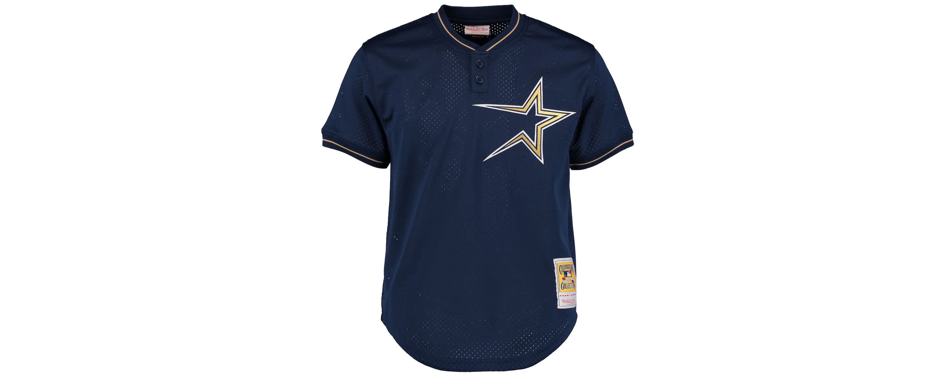 MLB Jeff Bagwell Houston Astros Cooperstown 1997 Mesh Batting Practice Jersey