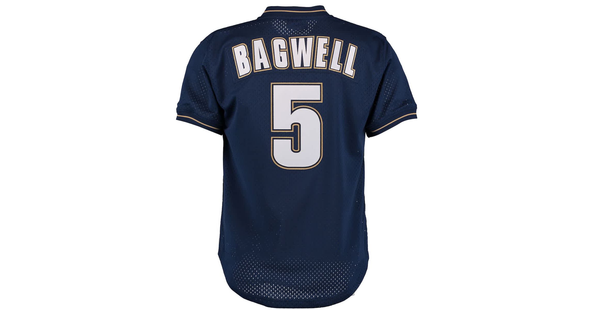 MLB Jeff Bagwell Houston Astros Cooperstown 1997 Mesh Batting Practice Jersey