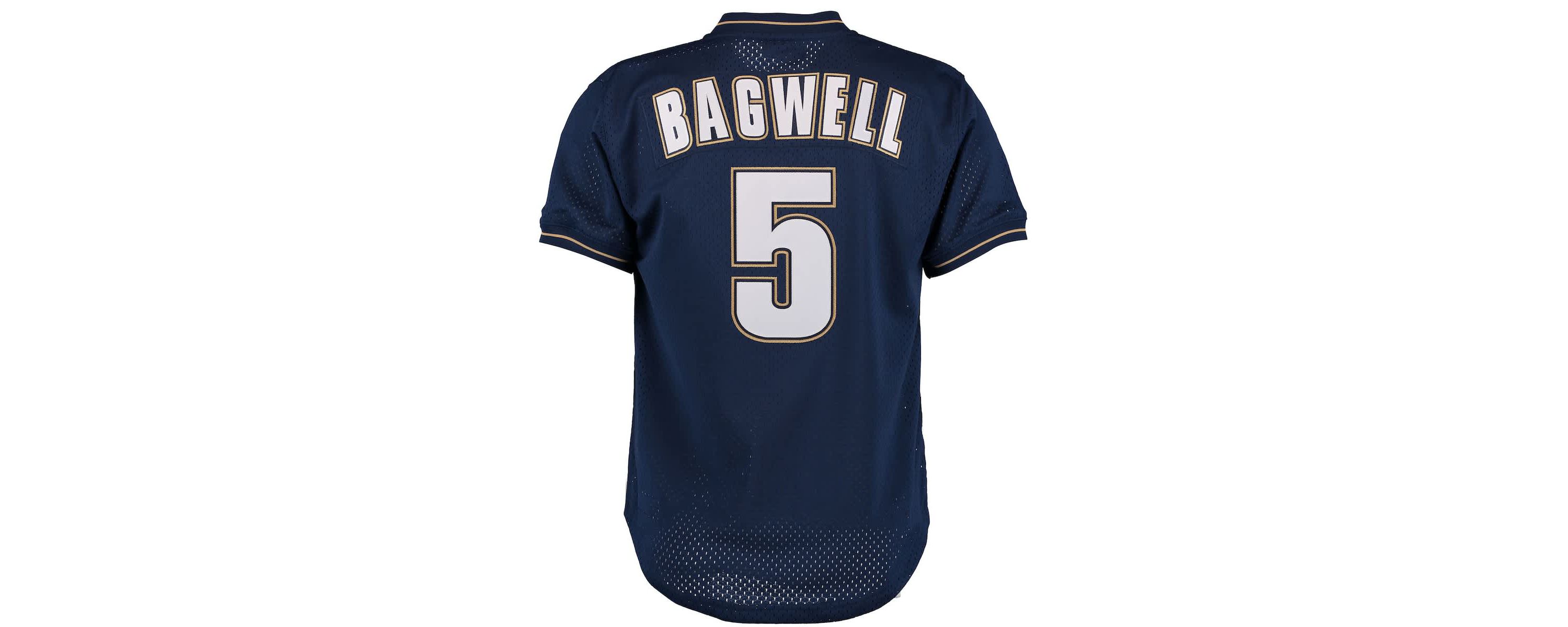 MLB Jeff Bagwell Houston Astros Cooperstown 1997 Mesh Batting Practice Jersey