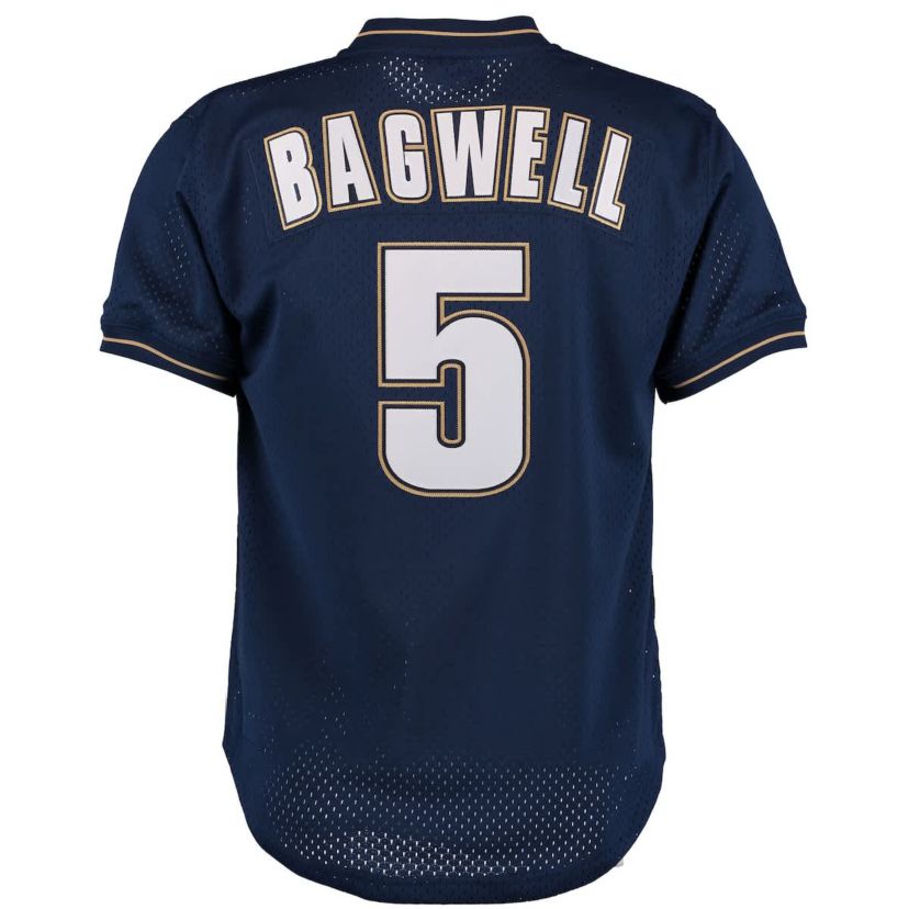 MLB Jeff Bagwell Houston Astros Cooperstown 1997 Mesh Batting Practice Jersey
