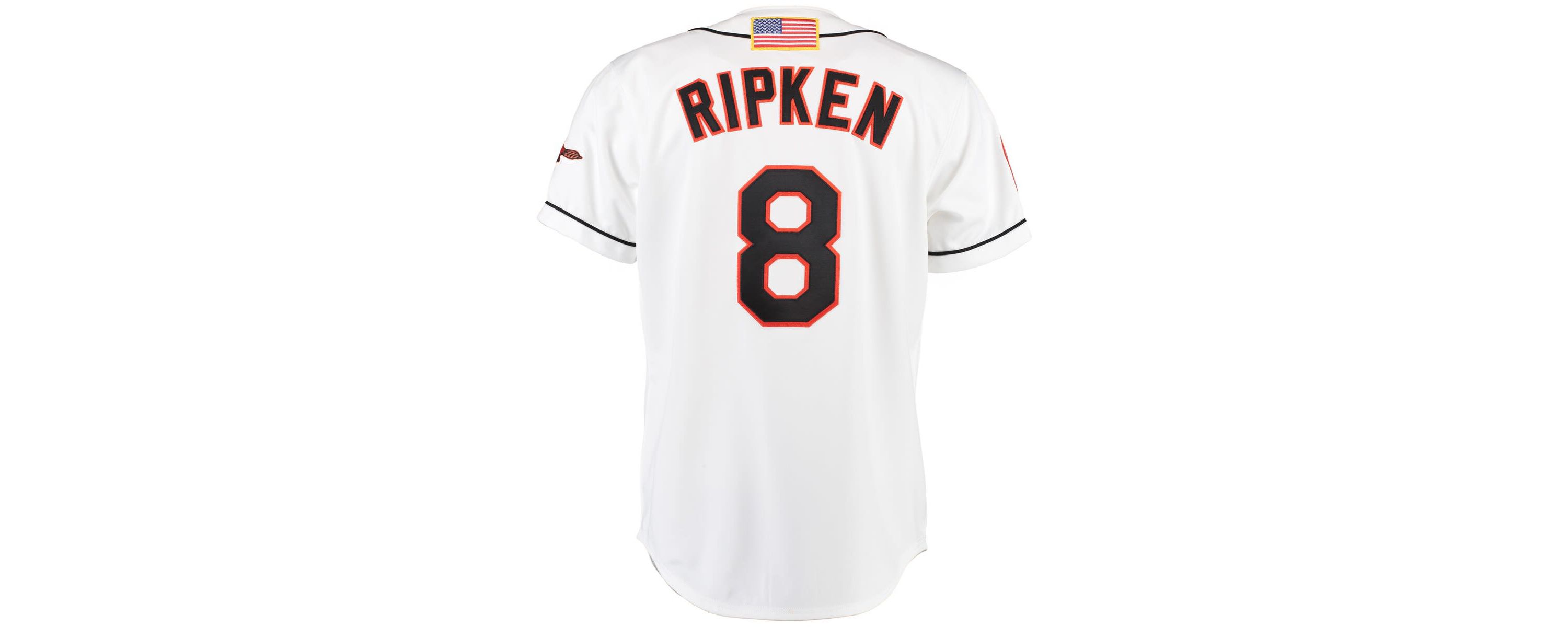 MLB Cal Ripken Baltimore Orioles Home Authentic Jersey