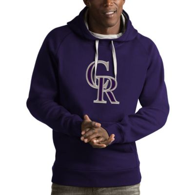 Antigua Men's MLB Colorado Rockies Victory Pullover Hoodie