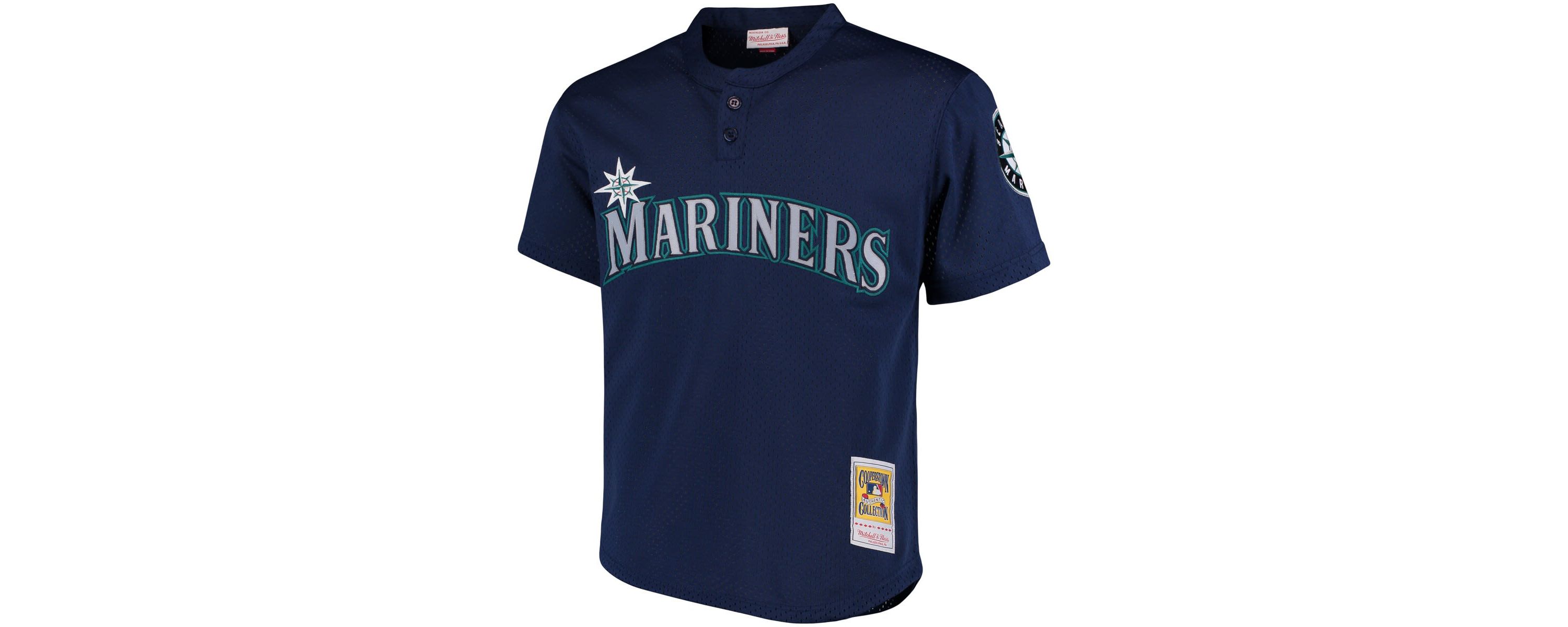 MLB Ken Griffey Jr. Seattle Mariners Cooperstown Collection Mesh Batting Practice Jersey