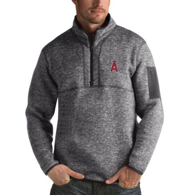 MLB ed Los Angeles Angels Fortune Half-Zip Sweater