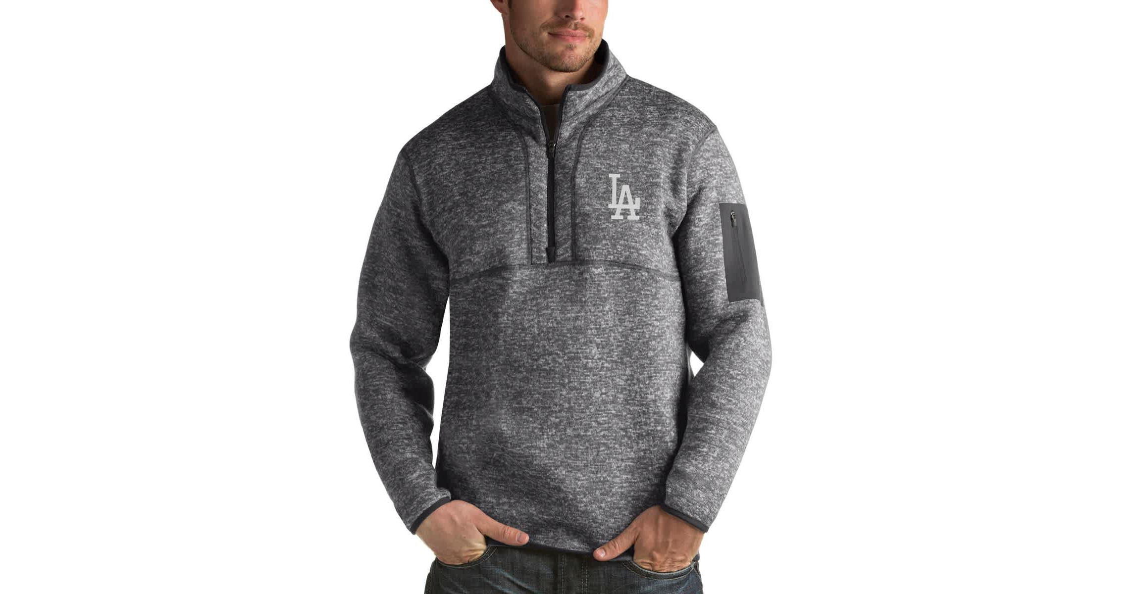 MLB ed Los Angeles Dodgers Fortune Half-Zip Sweater