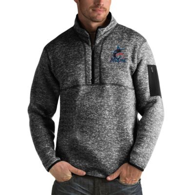 MLB ed Miami Marlins Fortune Half-Zip Sweater