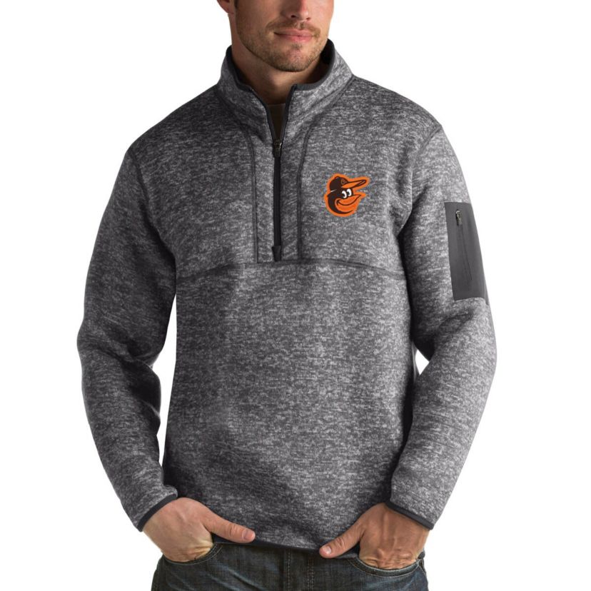 MLB ed Baltimore Orioles Fortune Half-Zip Sweater