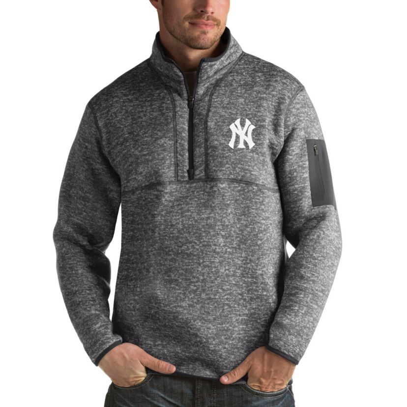 MLB ed New York Yankees Fortune Half-Zip Sweater