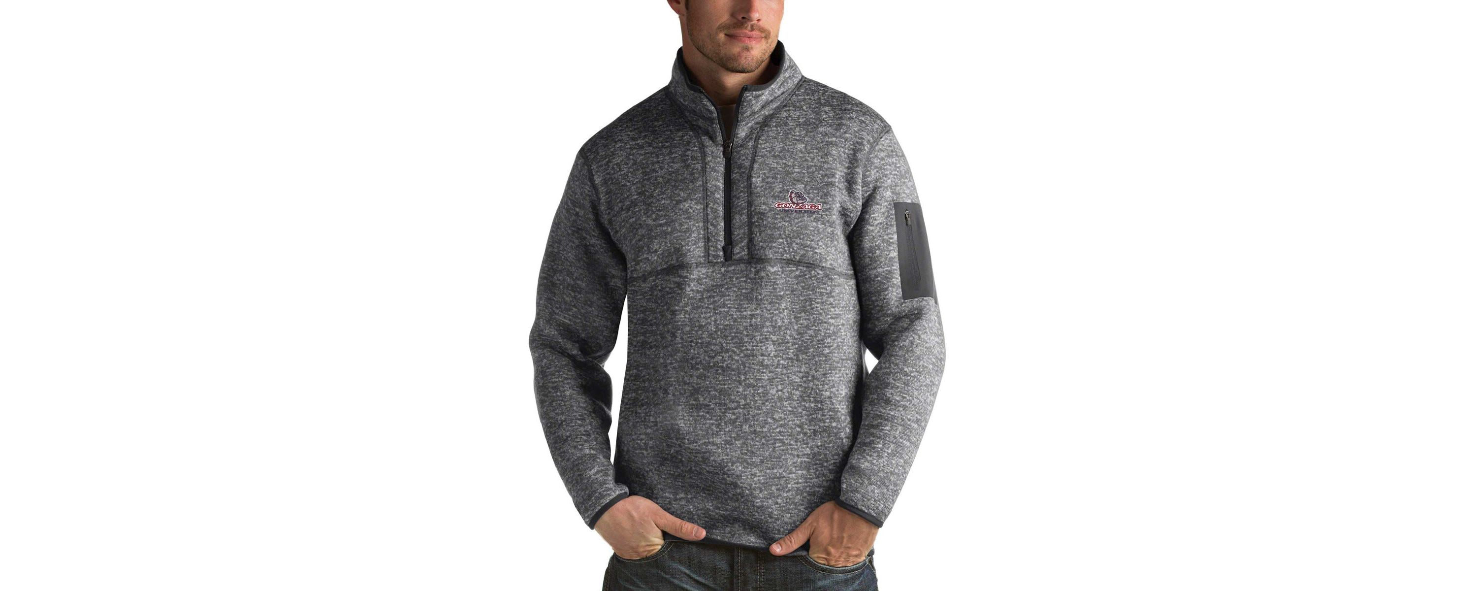 Gonzaga University Bulldogs NCAA Gonzaga Bulldogs Fortune Half-Zip Sweatshirt