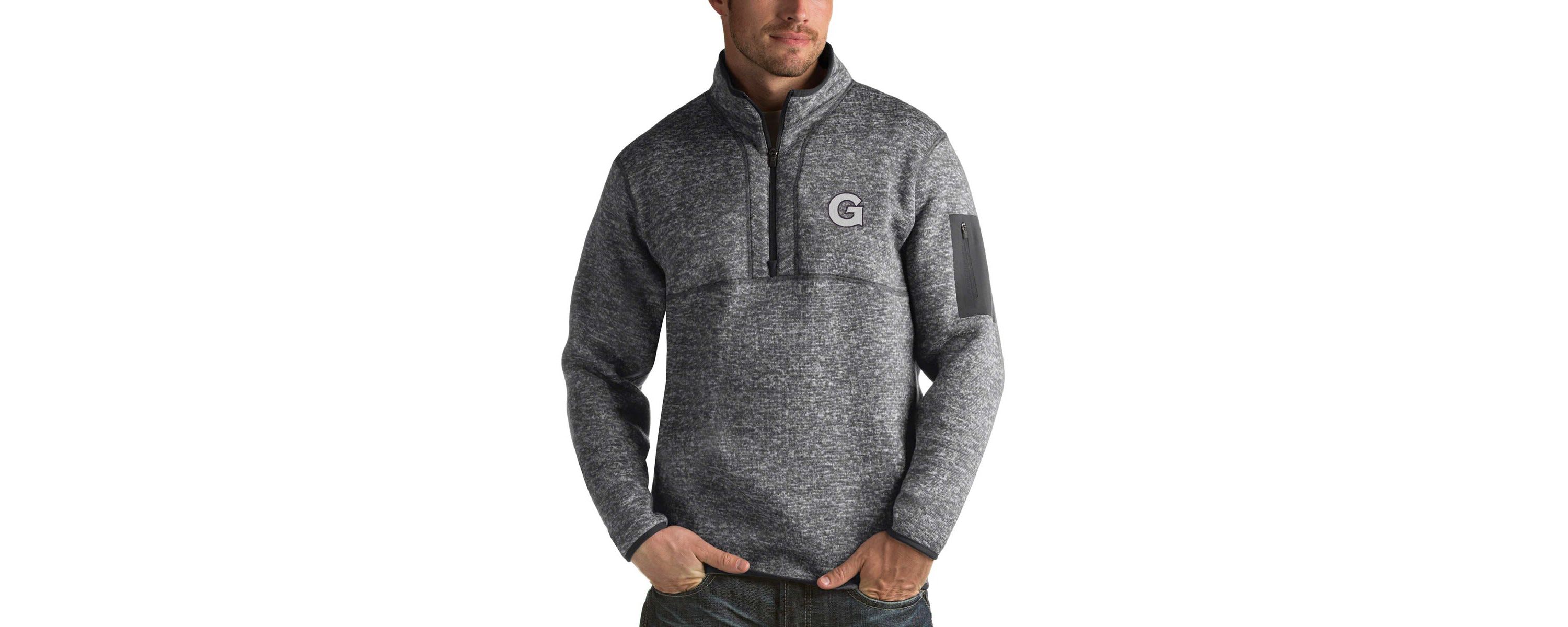 NCAA Georgetown Hoyas Fortune Half-Zip Sweatshirt