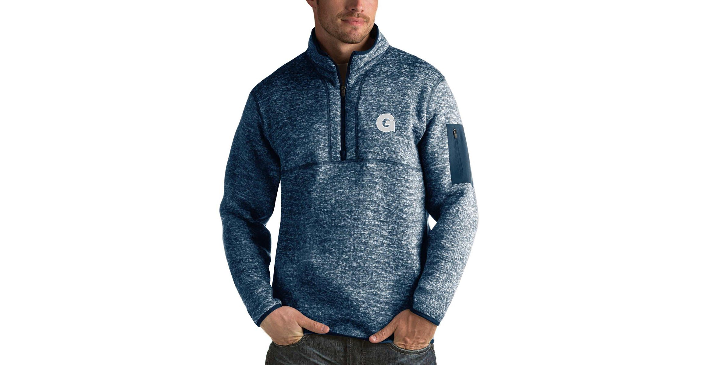 NCAA Georgetown Hoyas Fortune Half-Zip Sweatshirt