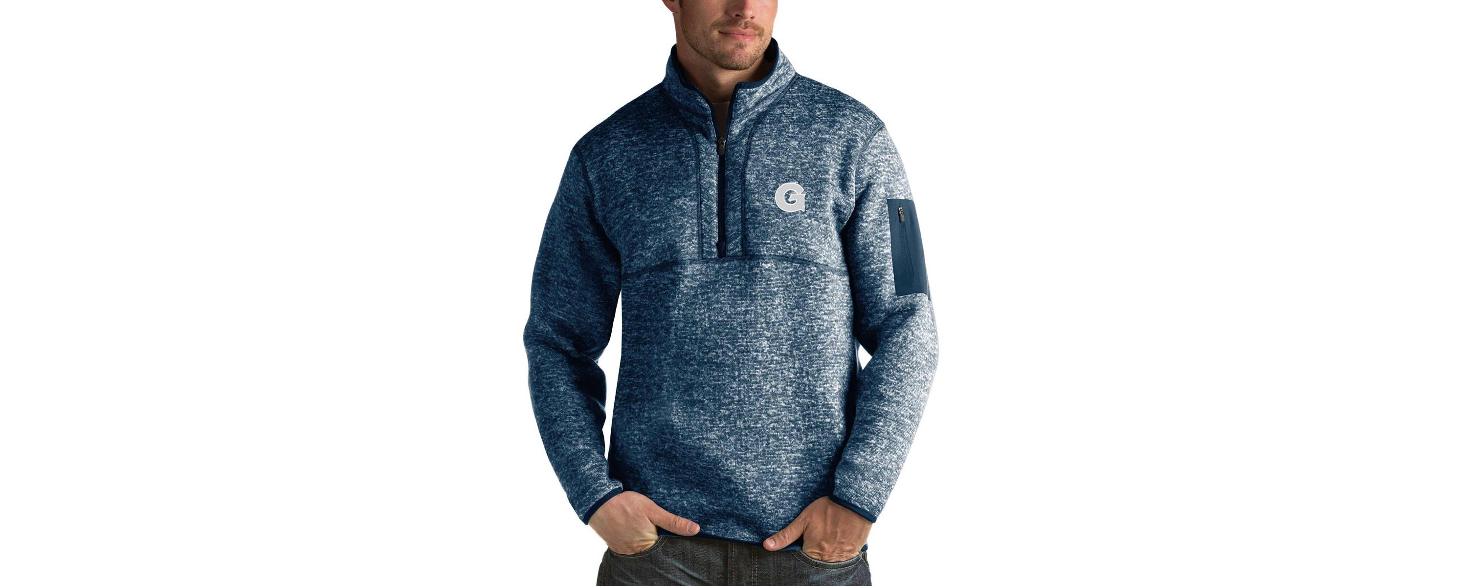 NCAA Georgetown Hoyas Fortune Half-Zip Sweatshirt