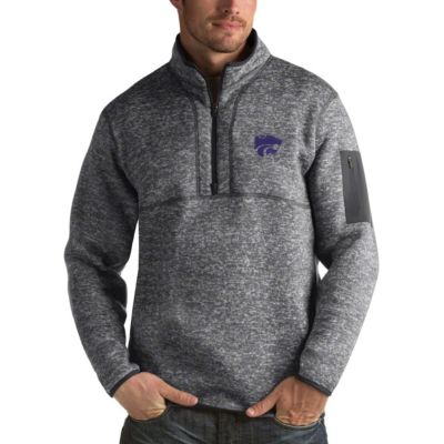 NCAA Kansas State Wildcats Fortune Half-Zip Sweatshirt