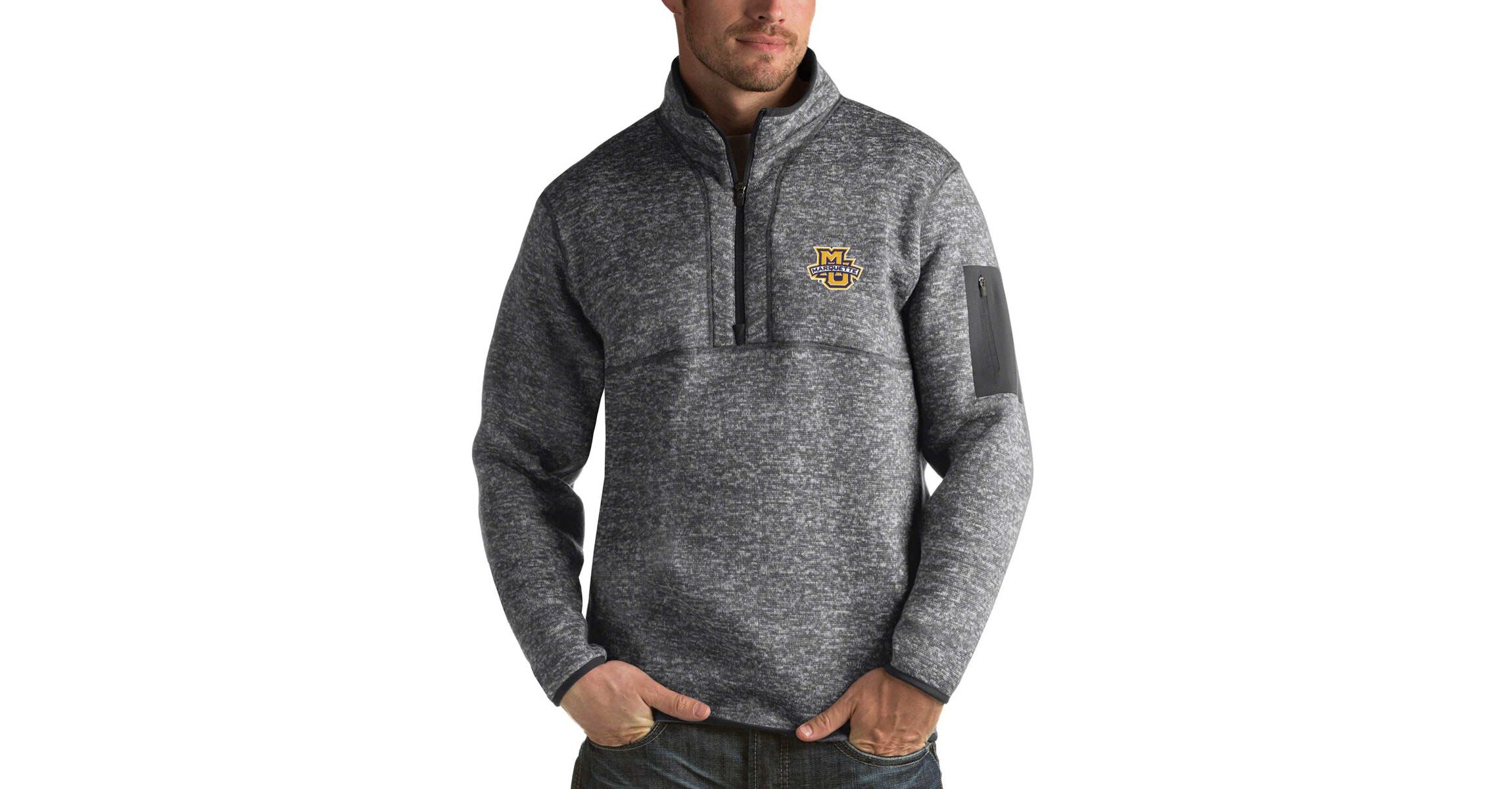 NCAA Marquette Golden Eagles Fortune Half-Zip Sweatshirt