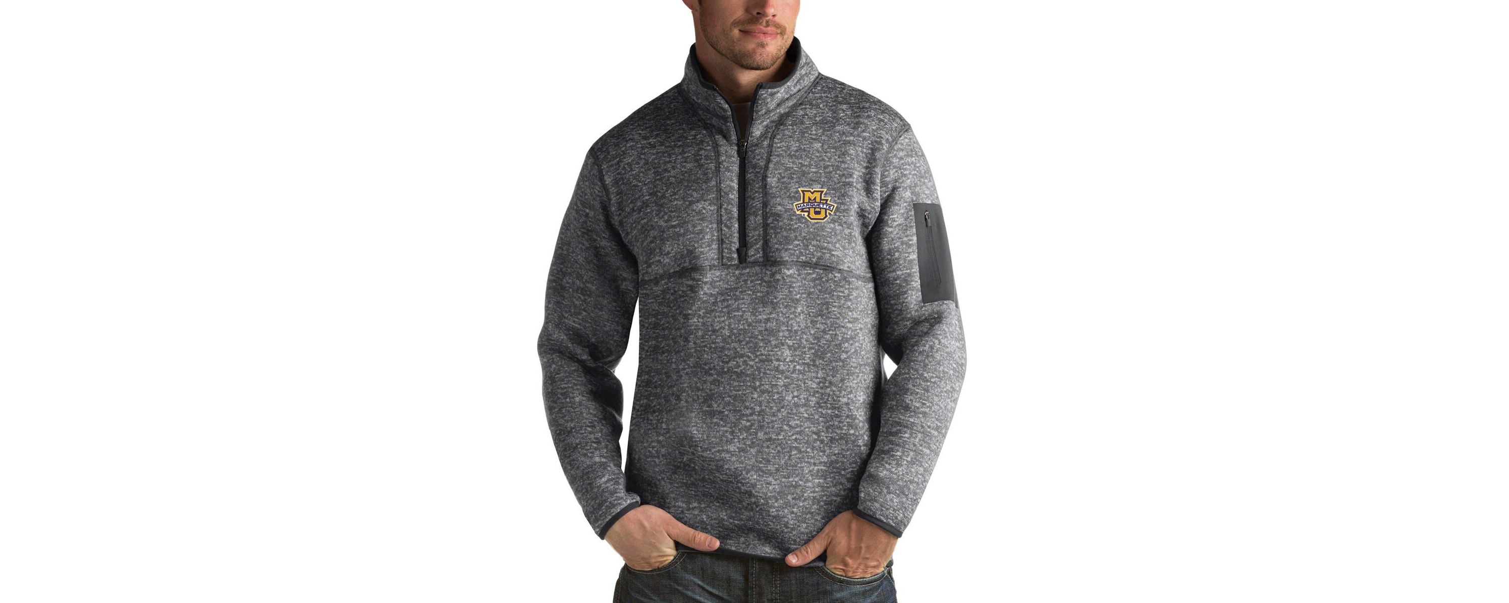 NCAA Marquette Golden Eagles Fortune Half-Zip Sweatshirt