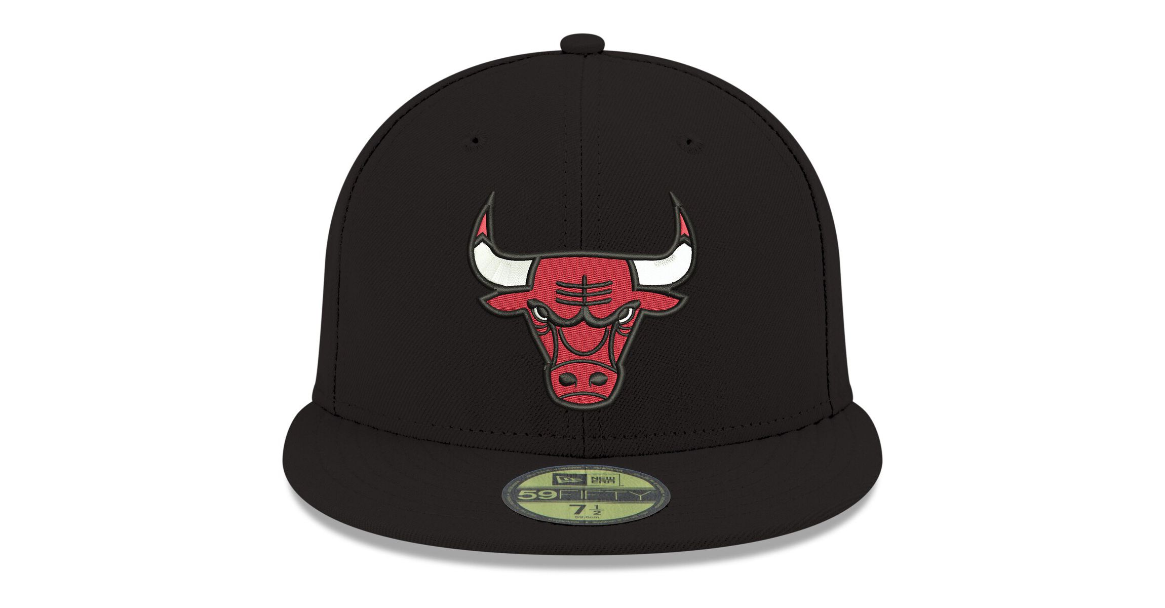NBA Chicago Bulls Official Team Color 59FIFTY Fitted Hat