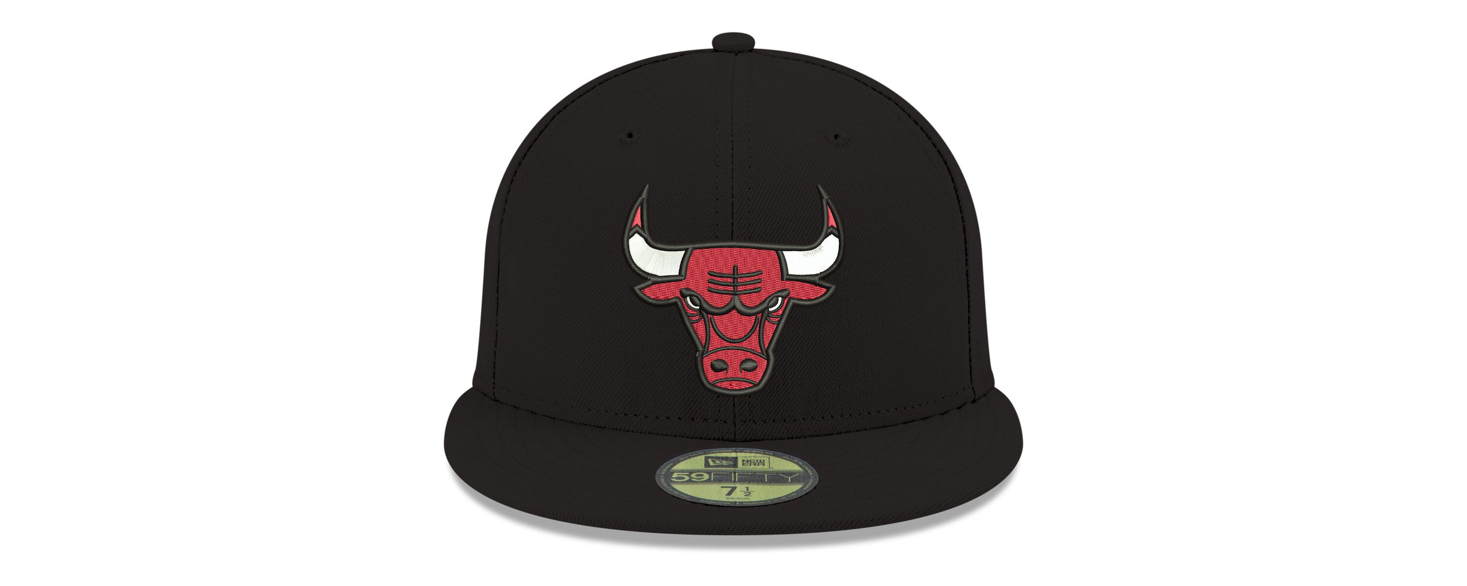 NBA Chicago Bulls Official Team Color 59FIFTY Fitted Hat